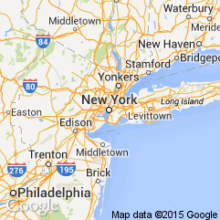 Map of Paterson, NY
